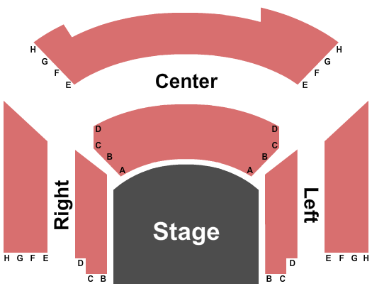 Meldrum Theatre At the Einar Nielsen Fieldhouse Seating Chart: Endstage