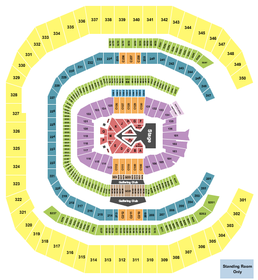 Mercedes-Benz Stadium Seating Chart: Beyonce