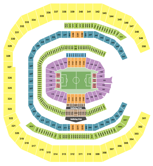 Mercedes-Benz Stadium Seating Chart: Club World Cup