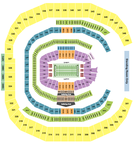 Mercedes-Benz Stadium Seating Chart: Football - PeachBowl