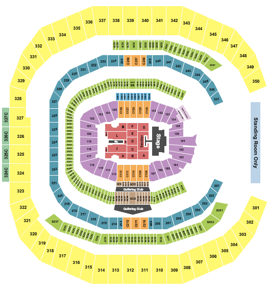 Mercedes-Benz Stadium Seating Chart: Kenny Chesney
