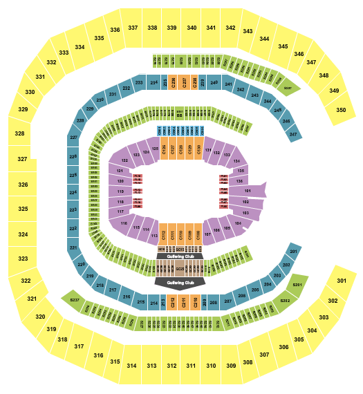 Benz Seating Chart