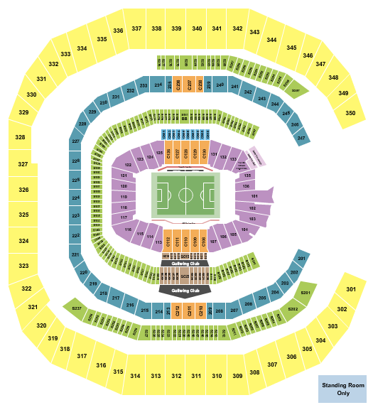 Mercedes-Benz Stadium Seating Chart: Soccer 3