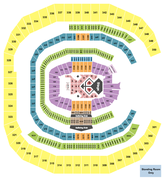 Mercedes-Benz Stadium Seating Chart: Usher