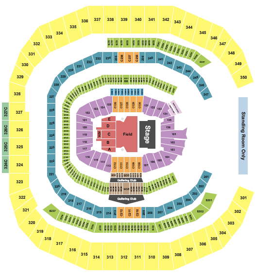 Mercedes-Benz Stadium Seating Chart: Zach Bryan