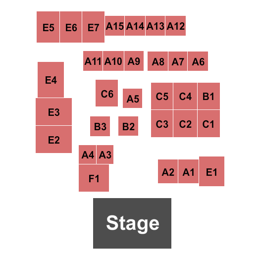 Meridian Central Station Seating Chart: Endstage