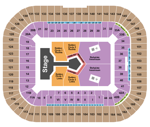 Merkur Spiel-Arena Seating Chart: Backstreet Boys