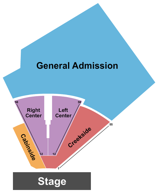 Merlefest Festival Grounds Seating Chart: Merlefest