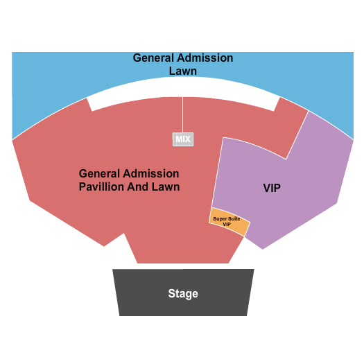 Merriweather Post Pavilion Seating Chart: GA/Pavilion/Lawn 2