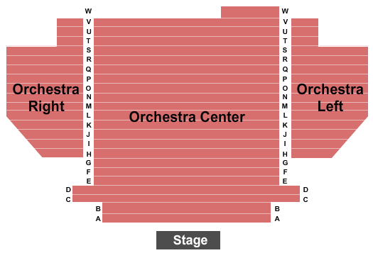 Merry-Go-Round Playhouse Seating Chart: End Stage