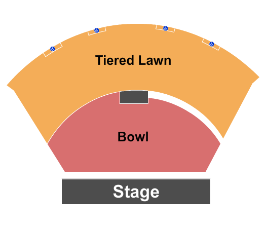 Mesa Amphitheatre Seating Chart: Endstage GA