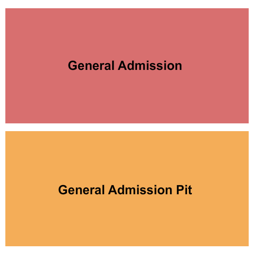 Mesa Amphitheatre Seating Chart: GA/Pit