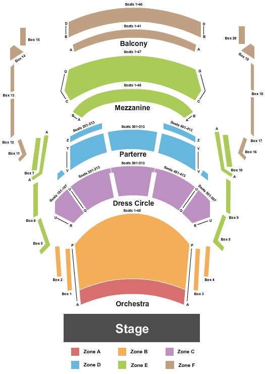 Mesa Arts Center Tickets | Box Office | Seating Chart | Mesa ...