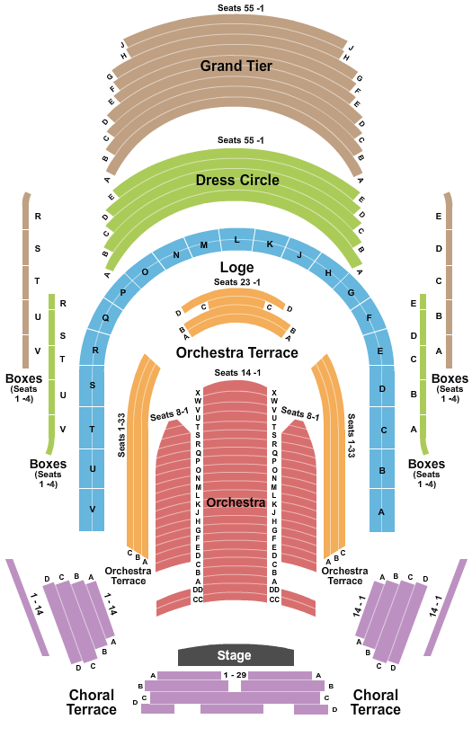 Meyerson Symphony Center Seating Chart: Endstage 2