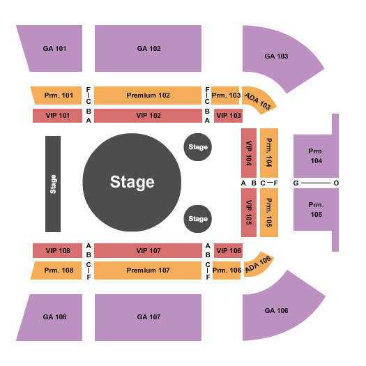 Miami Fairgrounds Seating Chart: Circus