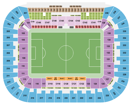 Miami Freedom Park Seating Chart: Soccer
