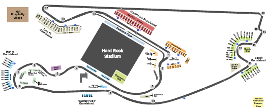 Miami International Autodrome At Hard Rock Stadium Seating Chart: Grand Prix Racing
