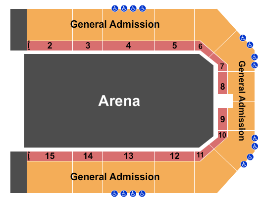 Michiana Event Center Seating Chart: Circus