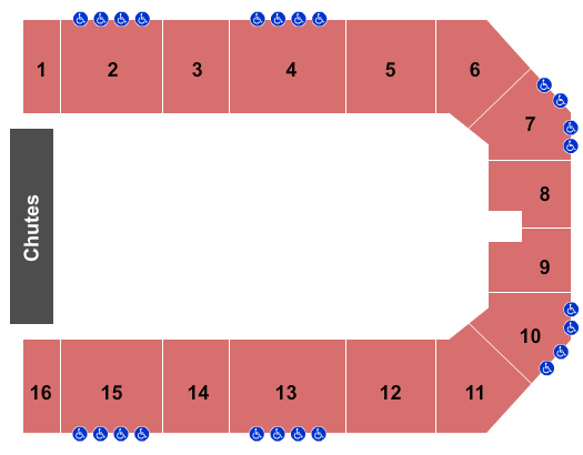 Michiana Event Center Seating Chart: Rodeo