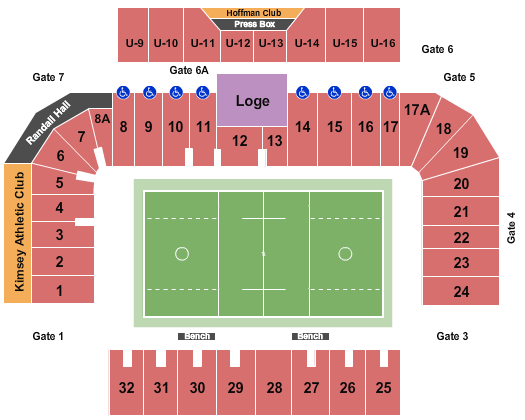 Michie Stadium Seating Chart: Lacrosse