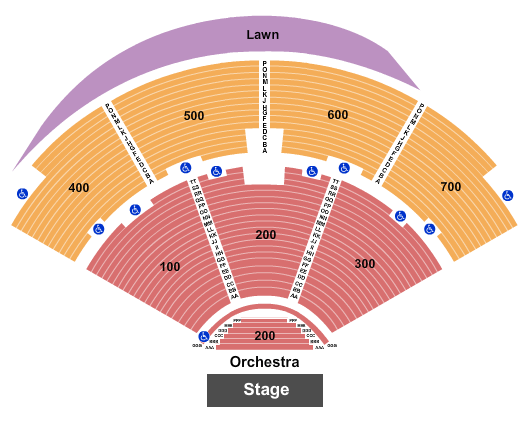 Michigan Lottery Amphitheatre at Freedom Hill Seating Chart: Endstage 2