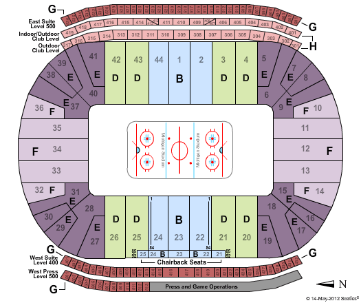 Michigan Stadium Seating Chart