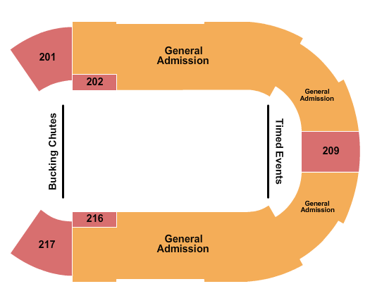 Mid-America Center Seating Chart: Rodeo