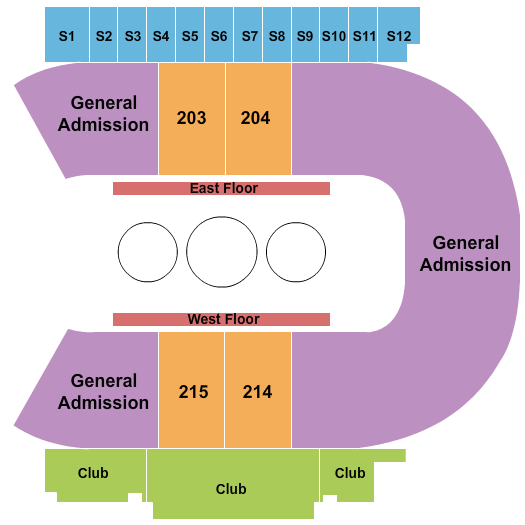 Mid-America Center Seating Chart: Carden Circus