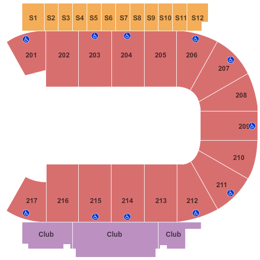 Hale Arena Seating Chart