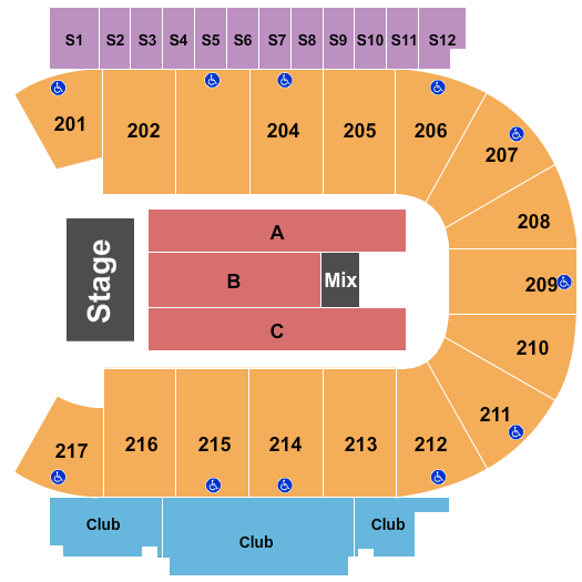 Spokane Arena Seating Chart Trans Siberian Orchestra