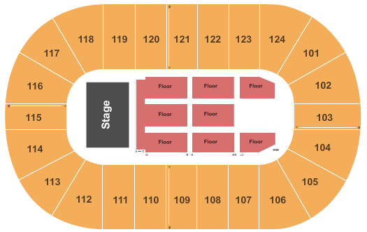 Mile One Centre Map