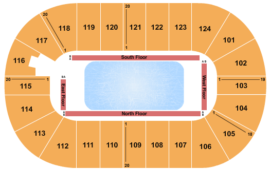 Mary Brown's Centre Seating Chart: Stars On Ice