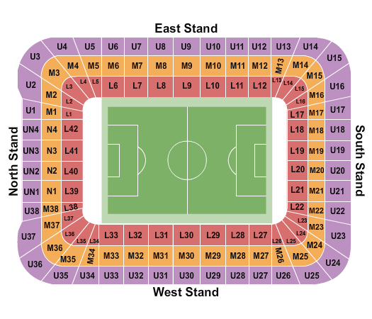 Principality Stadium Seating Chart: Soccer