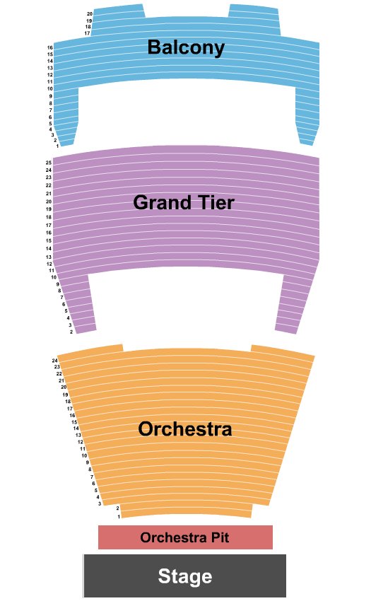 Miller Auditorium Seating Chart