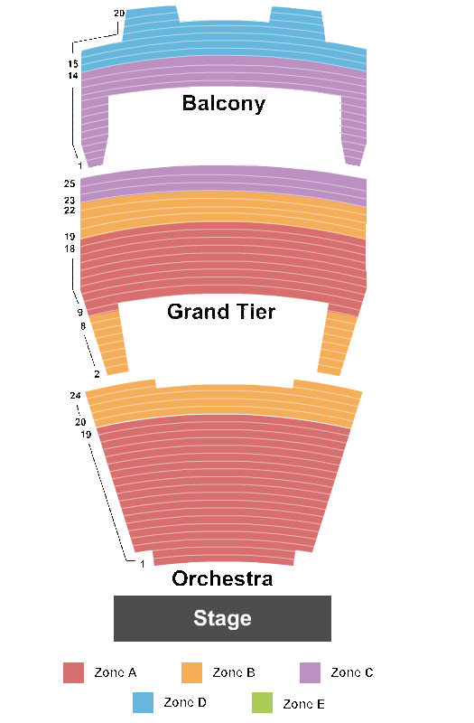 Miller Auditorium Seating Chart