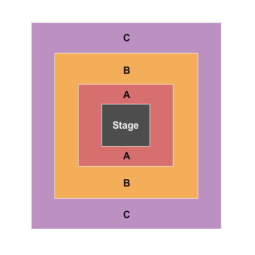 Kirk of Highland Seating Chart: Candlelight