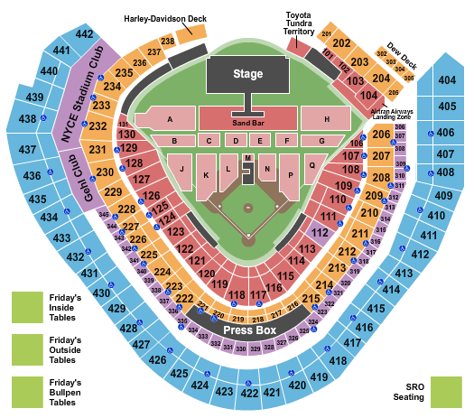 Nissan Stadium Kenny Chesney Seating Chart