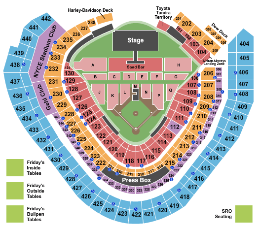 Kenny Chesney Soldier Field Seating Chart