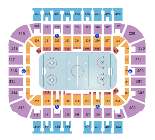 Iowa Wild Seating Chart