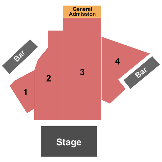 Minglewood Hall Seating Chart: Endstage 2