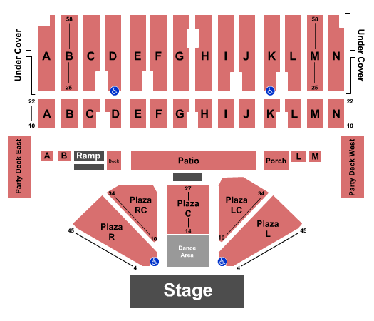 Minnesota State Fair Grandstand Seating Chart: Endstage DanceFLR
