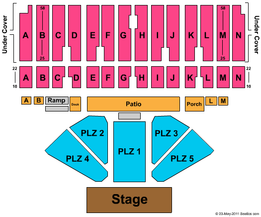 Minnesota State Fair Grandstand Seating Map