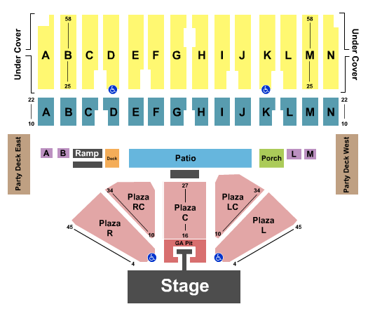 Minnesota State Fair Grandstand Seating Chart: Old Dominion