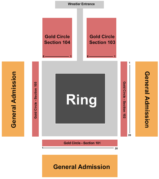Melbourne Auditorium Seating Chart