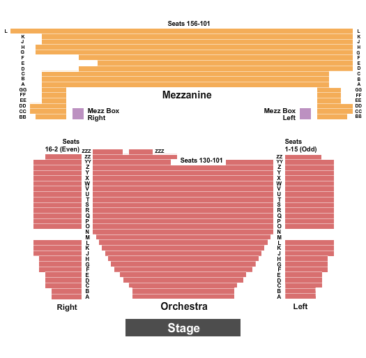 Minskoff Theatre Seating Chart: Endstage