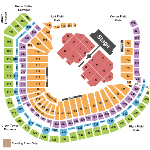 Daikin Park Seating Chart: Fuerza Regida