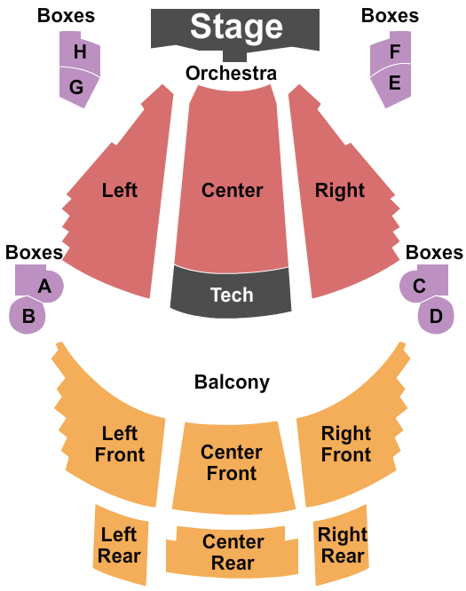 Mishler Theatre Map