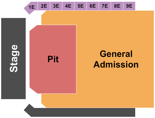 Mizner Park Amphitheater Seating Chart: GA/Pit 2