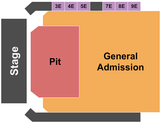Mizner Park Amphitheater Seating Chart: GA/Pit