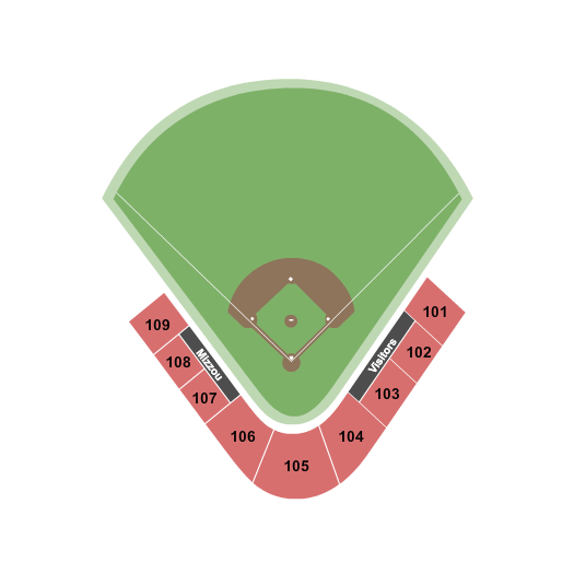 Mizzou Softball Stadium Seating Chart: Softball